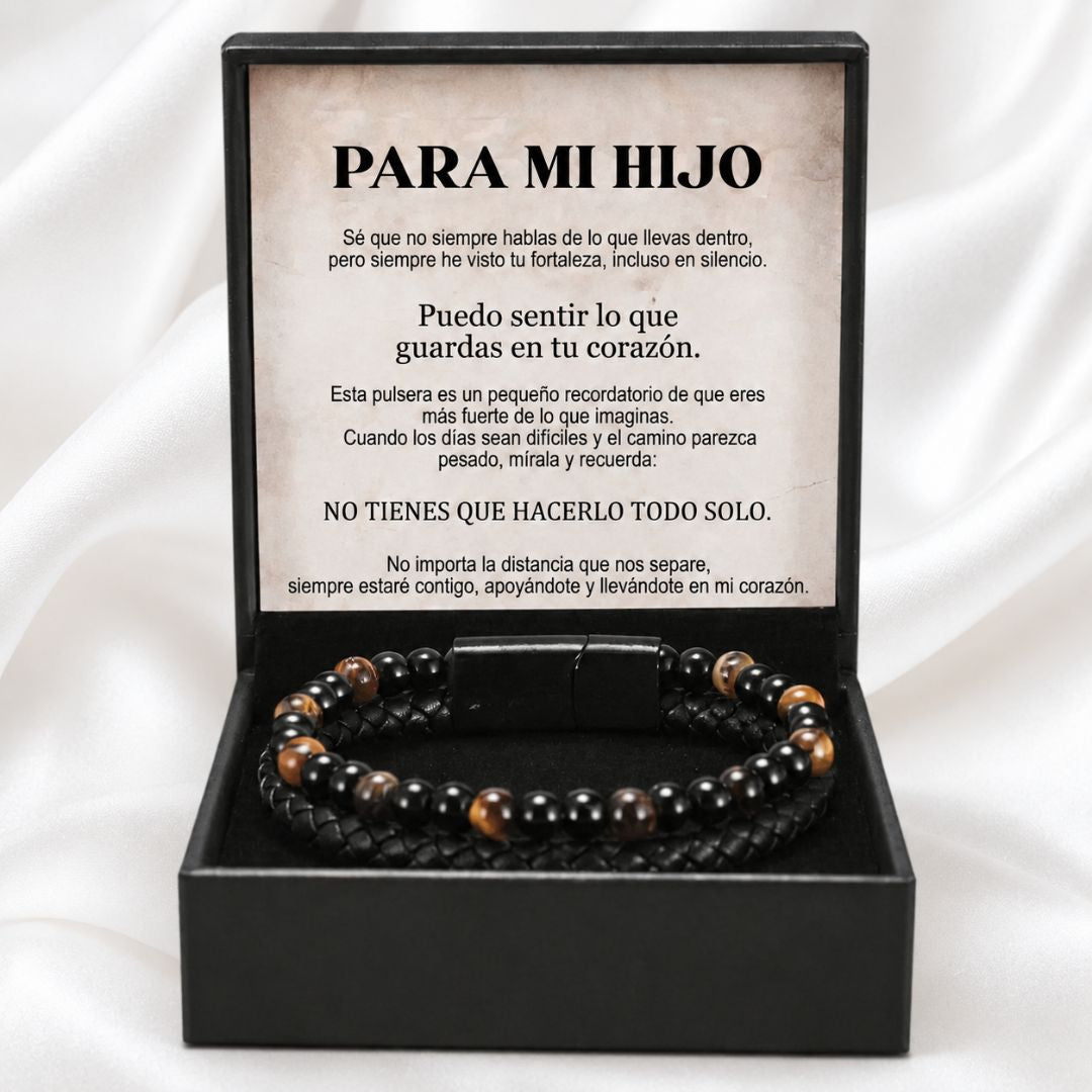 Pulsera de protección con ojo de tigre - Para mi hijo