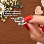 Anillo Abrazo de Papá e Hija - Moroveta