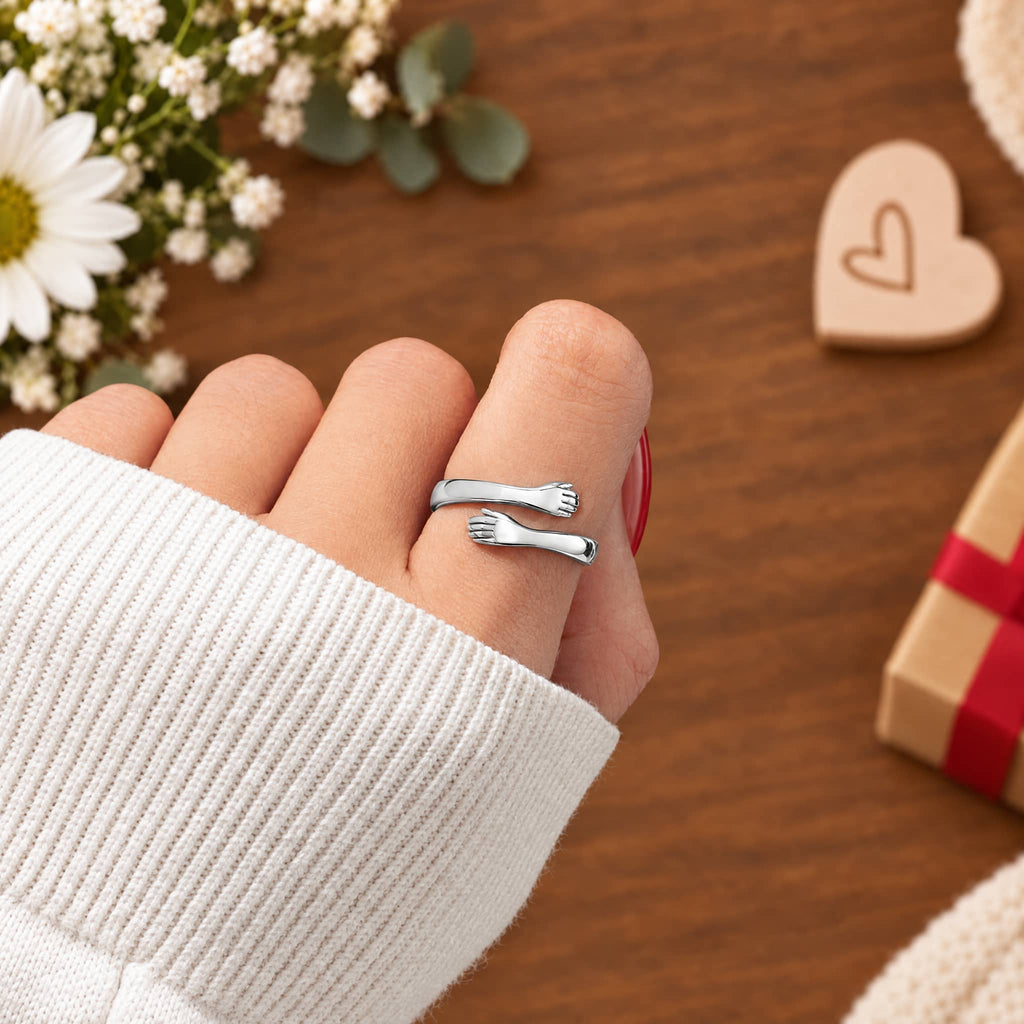 Anillo Abrazo de Papá e Hija - Moroveta