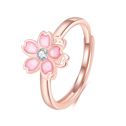 Anillo Ajustable Sakura Antiestrés - (Oferta 2x1) - Moroveta