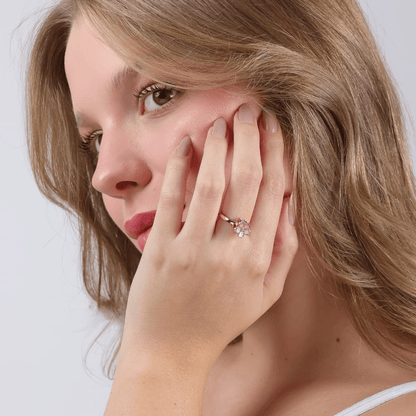 Anillo Ajustable Sakura Antiestrés - (Oferta 2x1) - Moroveta