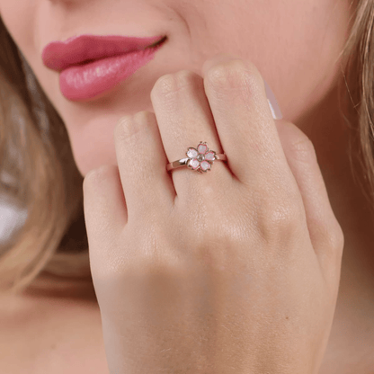 Anillo Ajustable Sakura Antiestrés - (Oferta 2x1) - Moroveta