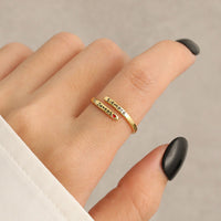 Anillo ajustable "Siempre juntas" - Moroveta
