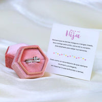 Anillo anti ansiedad ajustable - Para mi hija - Moroveta