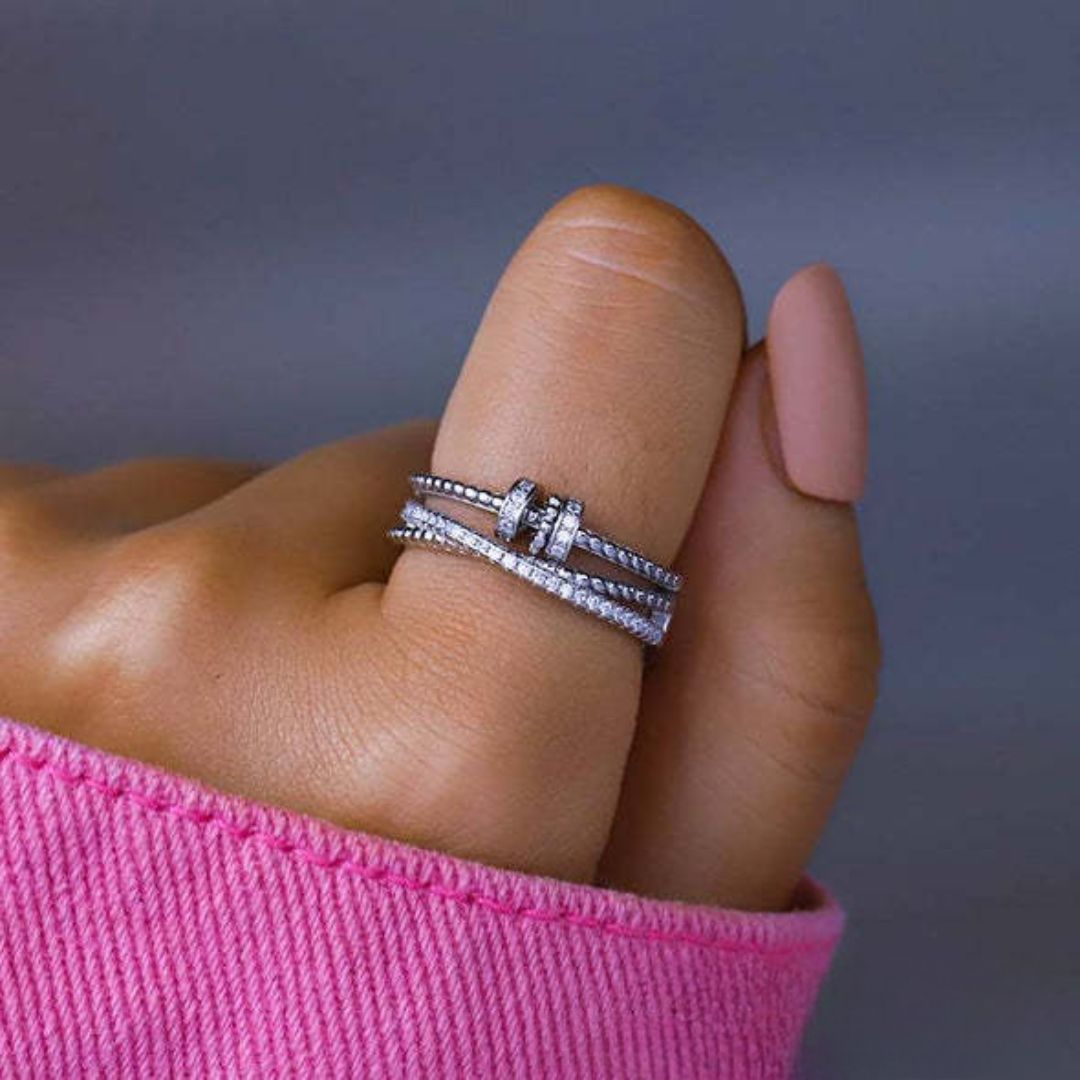 Anillo anti ansiedad ajustable - Para mi hija - Moroveta