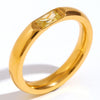 Anillo apilable con piedra natal - Moroveta