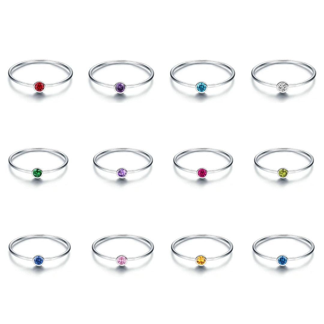 Anillo Apilable Familia - Moroveta