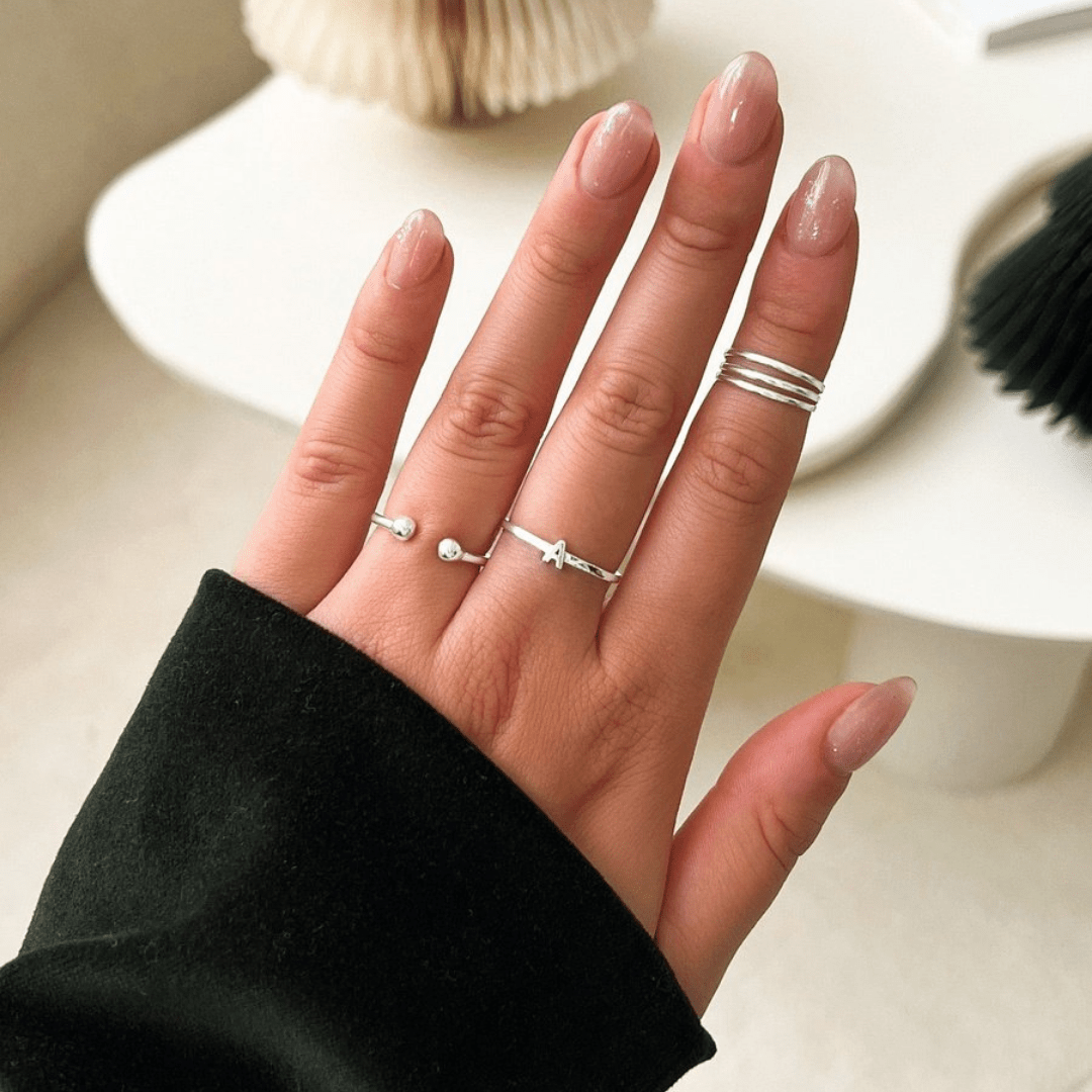 Anillo con inicial - Moroveta