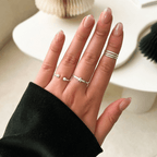 Anillo con inicial - Moroveta
