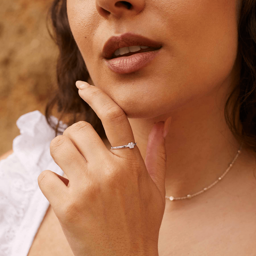 Anillo con inicial - Moroveta