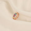 Anillo con piedras natales de los hijos - Moroveta