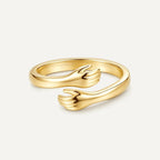 Anillo de abrazo eterno - con tarjeta dedicada - Moroveta