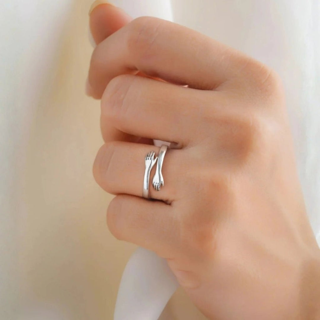 Anillo de abrazo eterno - con tarjeta dedicada - Moroveta