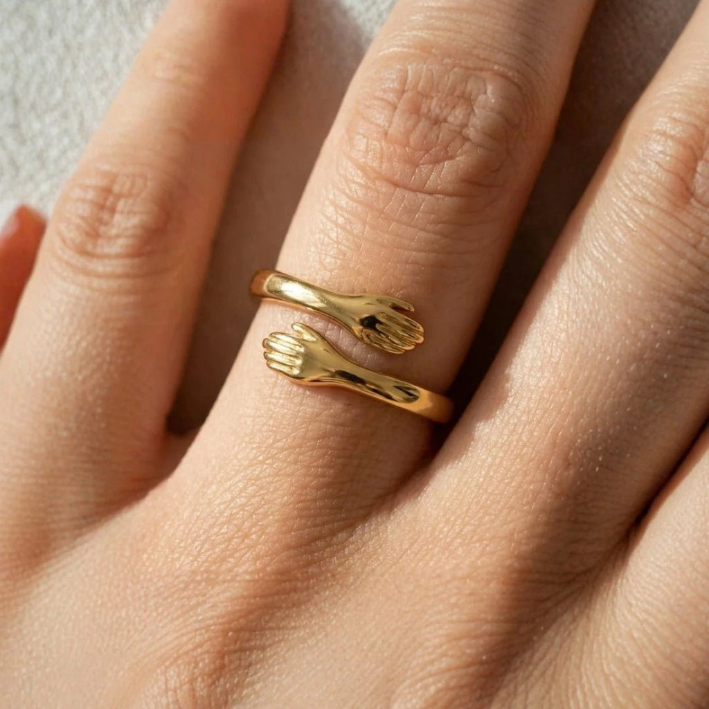 Anillo de abrazo eterno - con tarjeta dedicada - Moroveta