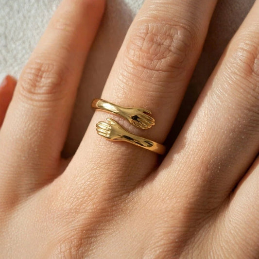 Anillo de abrazo eterno - con tarjeta dedicada - Moroveta
