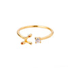 Anillo de inicial ajustable - Moroveta