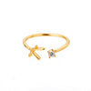 Anillo de inicial ajustable - Moroveta