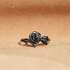 Anillo de Rosa Negra - Soy fuerte - Moroveta