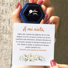 Cargar imagen en el visor de la galería, Anillo &quot;Flor de Amor Eterno&quot; - Moroveta