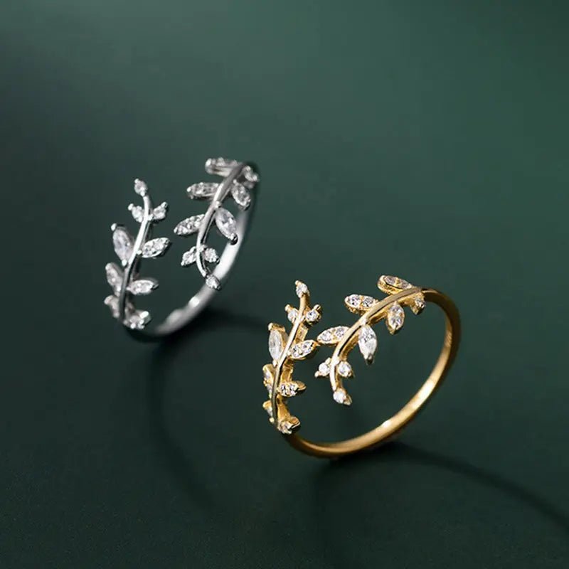 Anillo Hojas - Moroveta