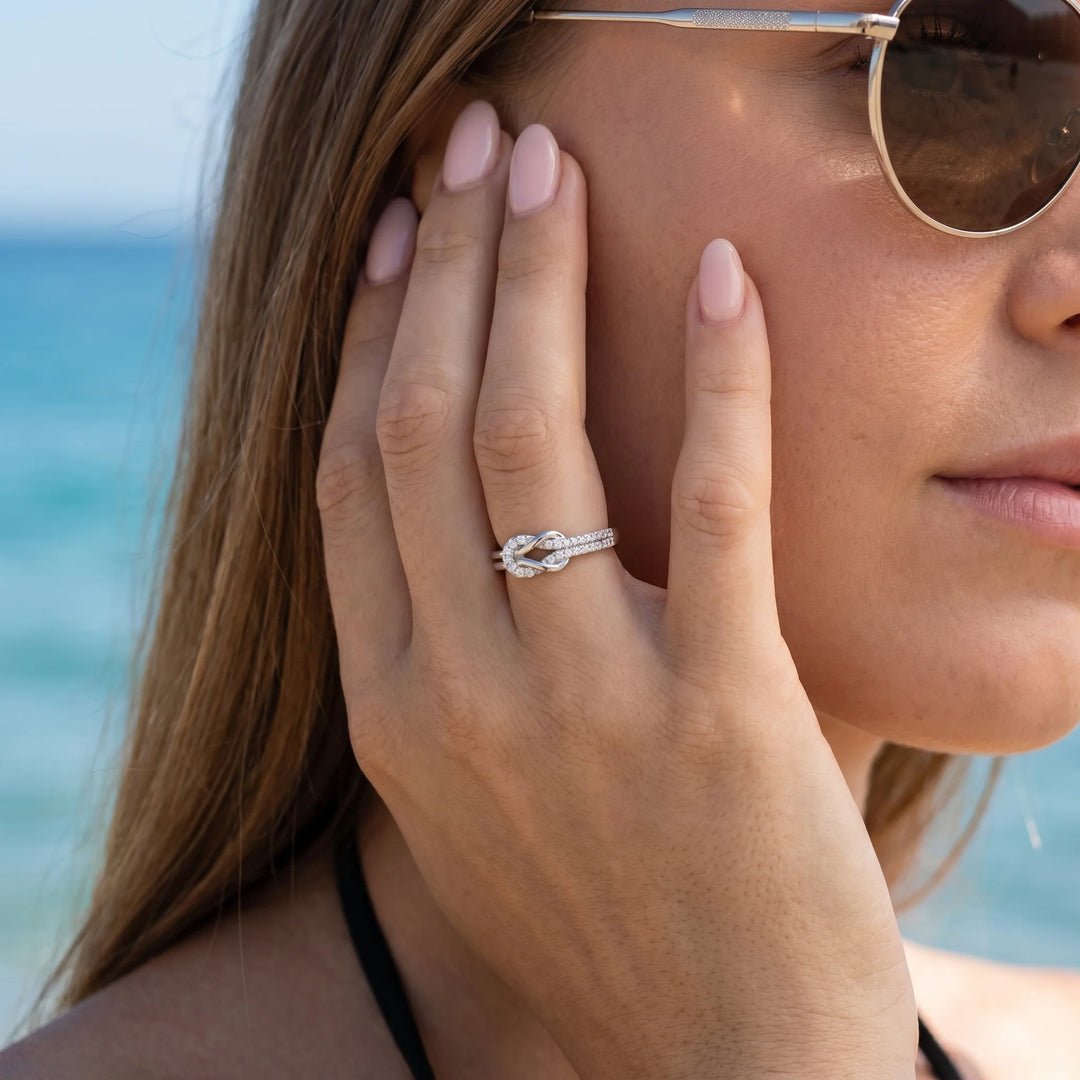 Anillo nudo entrelazado - Moroveta