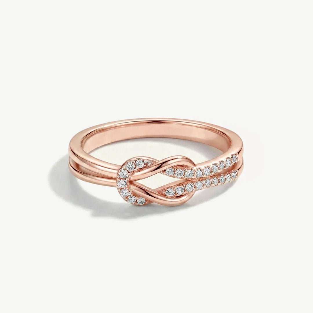 Anillo nudo entrelazado - Moroveta