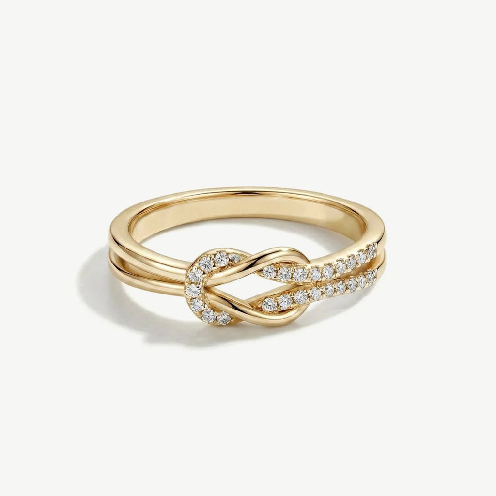 Anillo nudo entrelazado - Moroveta