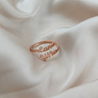 Anillo personalizado con hasta 4 nombres - Moroveta