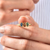 Anillo personalizado con piedras natales - Moroveta
