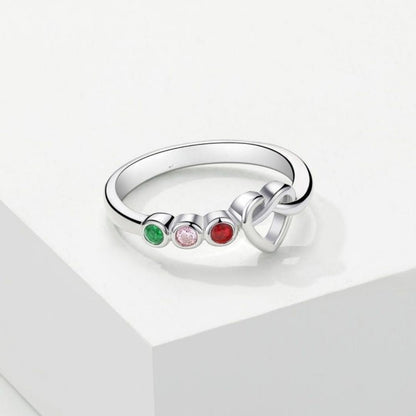 Anillo Personalizado Lazos del Corazón - Moroveta