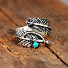 Cargar imagen en el visor de la galería, Anillo Pluma - Tu ángel de la guarda - Moroveta