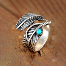 Cargar imagen en el visor de la galería, Anillo Pluma - Tu ángel de la guarda - Moroveta