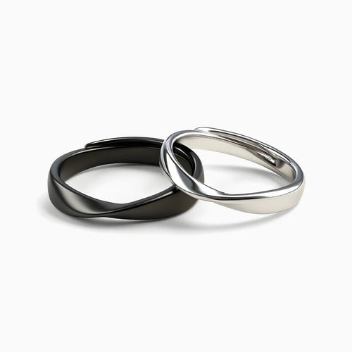 Anillo Promesa de Amor - Juego de Anillos de Pareja - Moroveta