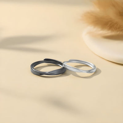 Anillo Promesa de Amor - Juego de Anillos de Pareja - Moroveta