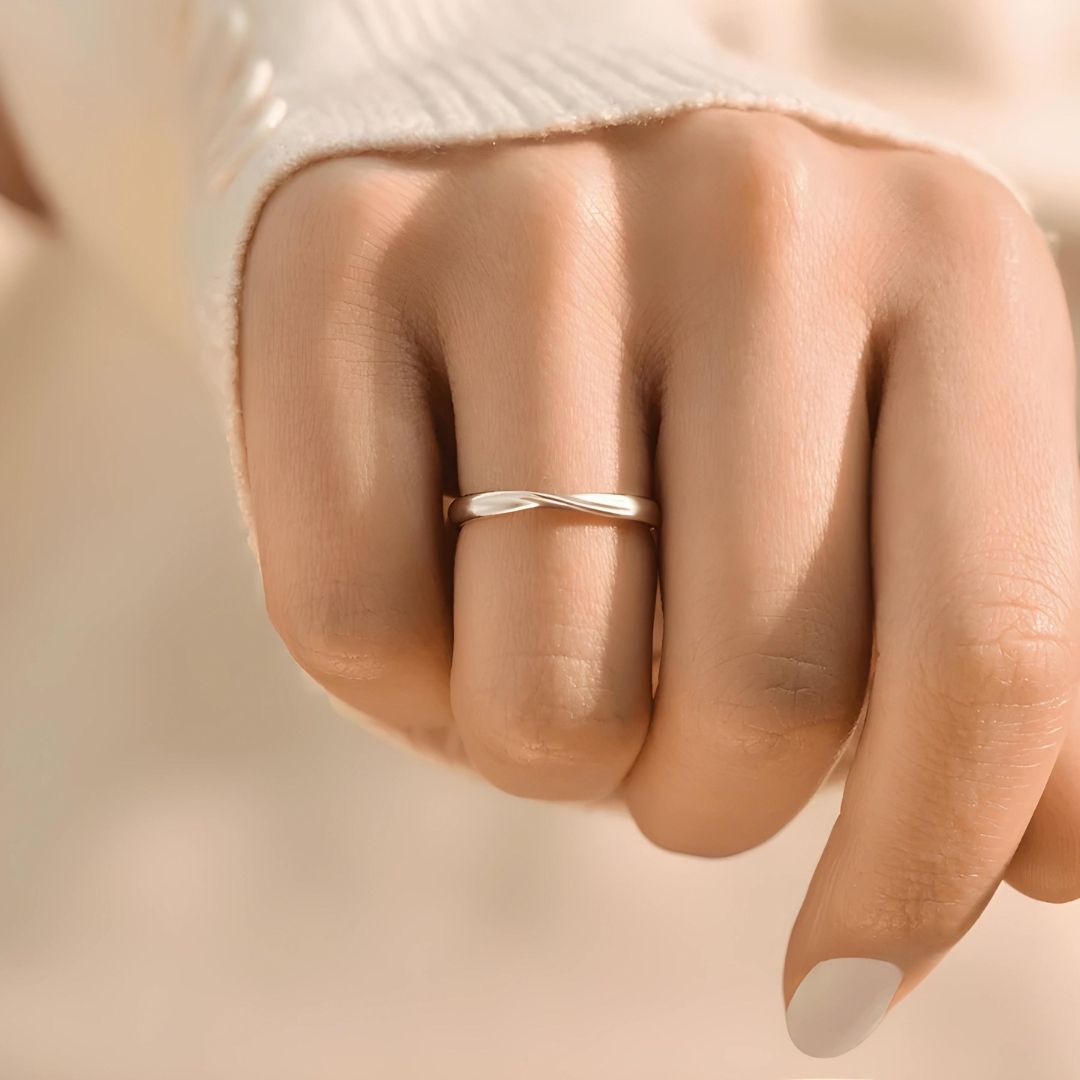 Anillo Promesa de Amor - Juego de Anillos de Pareja - Moroveta