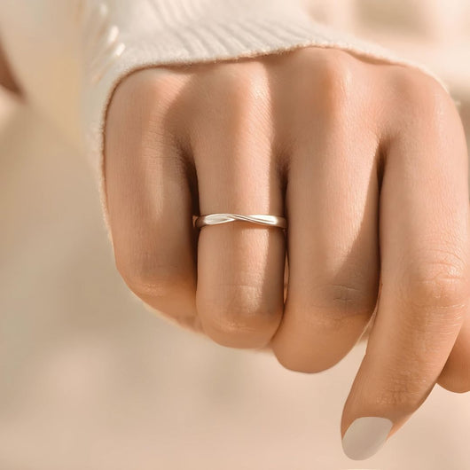 Anillo Promesa de Amor - Juego de Anillos de Pareja - Moroveta