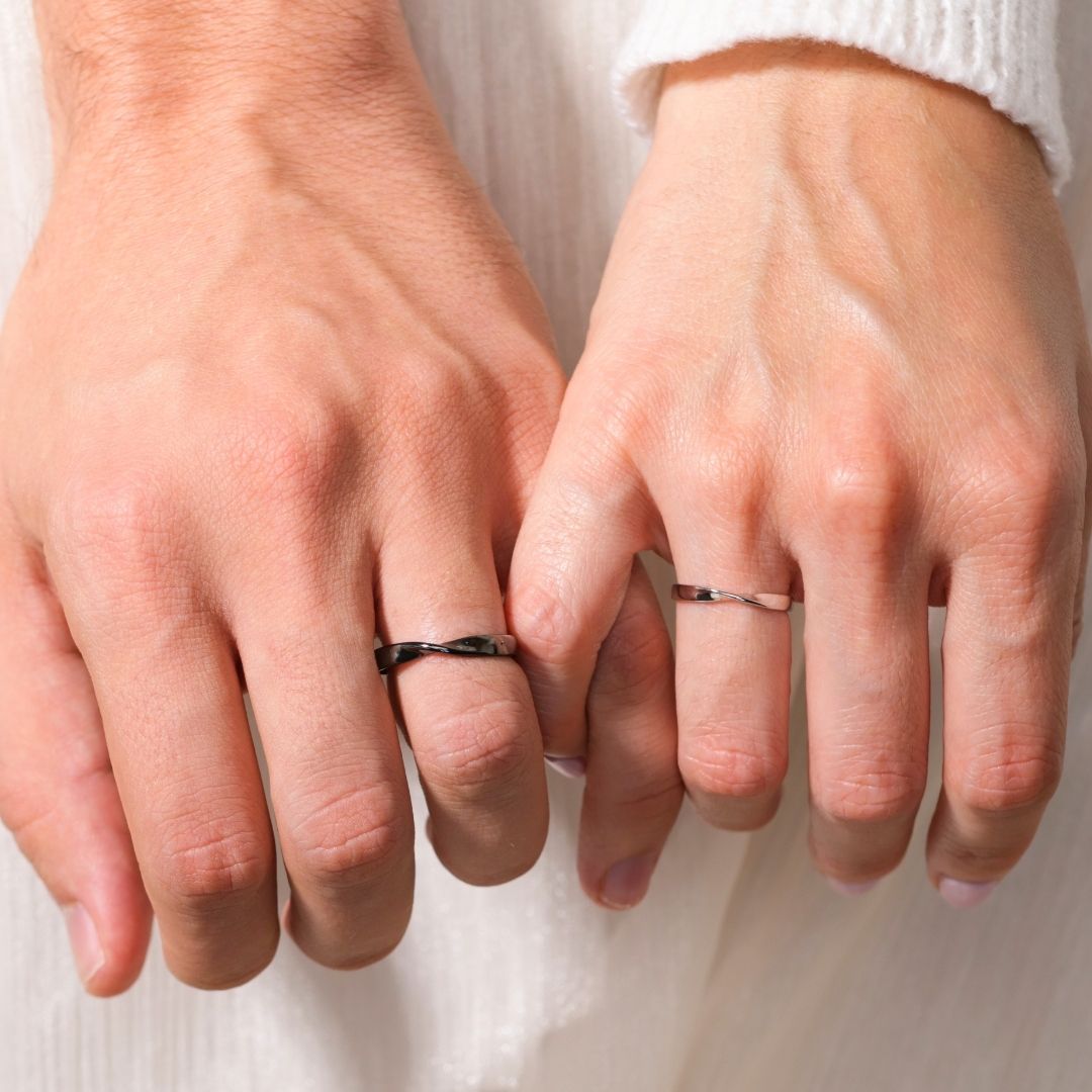 Anillo Promesa de Amor - Juego de Anillos de Pareja - Moroveta