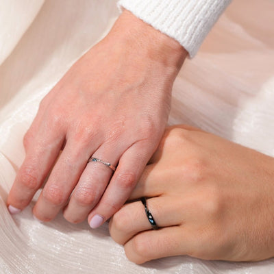 Anillo Promesa de Amor - Juego de Anillos de Pareja - Moroveta