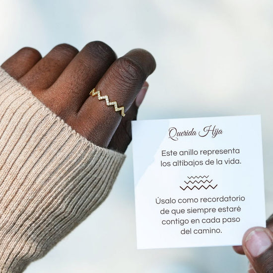 Anillo Siempre Contigo - Querida Hija - Moroveta