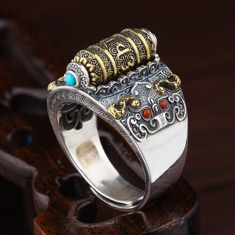 Anillo Zen Tibetano antiestrés (2x1) - Moroveta