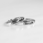 Anillos ajustables "Siempre juntos" - Moroveta