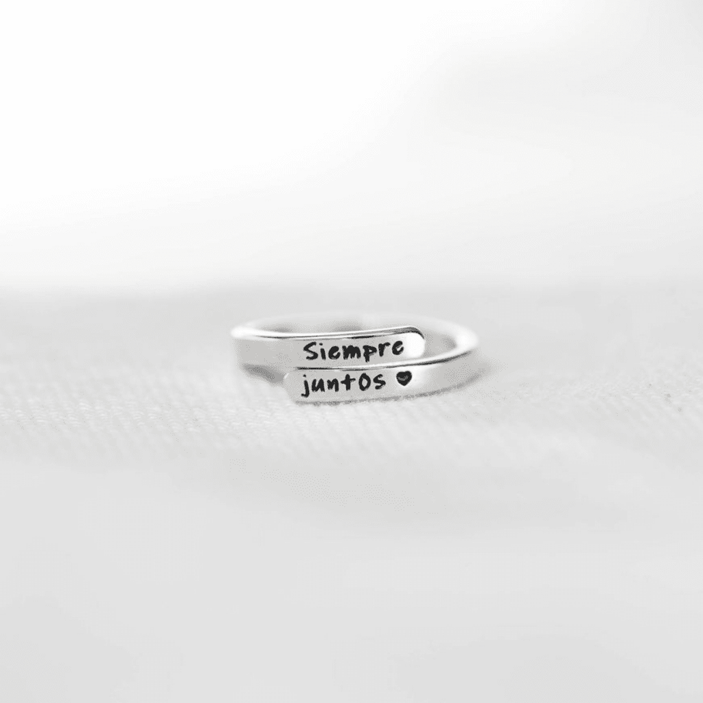 Anillos ajustables "Siempre juntos" - Moroveta
