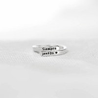 Anillos ajustables "Siempre juntos" - Moroveta