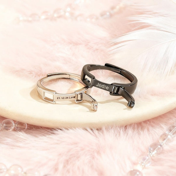 Anillos personalizados de pareja - Moroveta