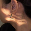 Aretes con diseño de corazón - Moroveta