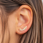 Aretes con nombres personalizados - Moroveta