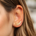 Aretes con nombres personalizados - Moroveta