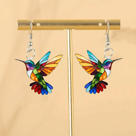 Aretes de colibrí - Moroveta