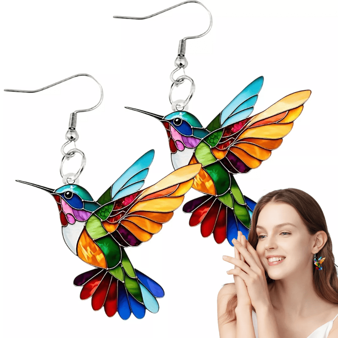 Aretes de colibrí - Moroveta