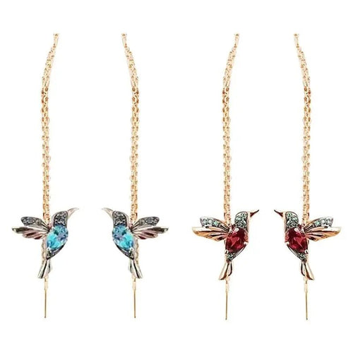 Aretes de colibrí - Moroveta